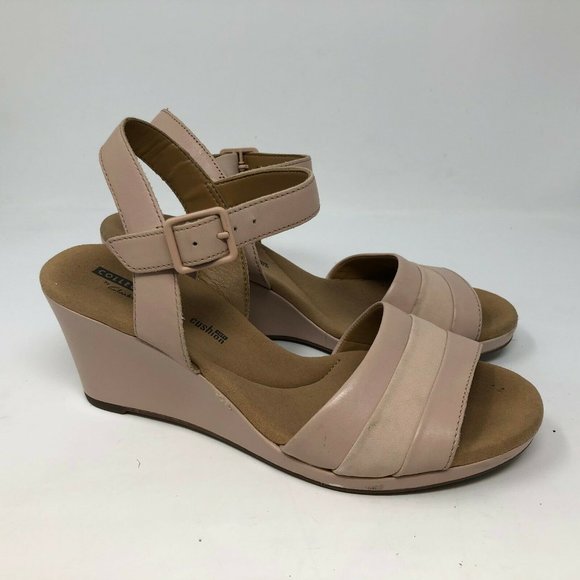 Clarks | Shoes | Clarks Lafley Aletha Platform Wedge Sandal 75 | Poshmark